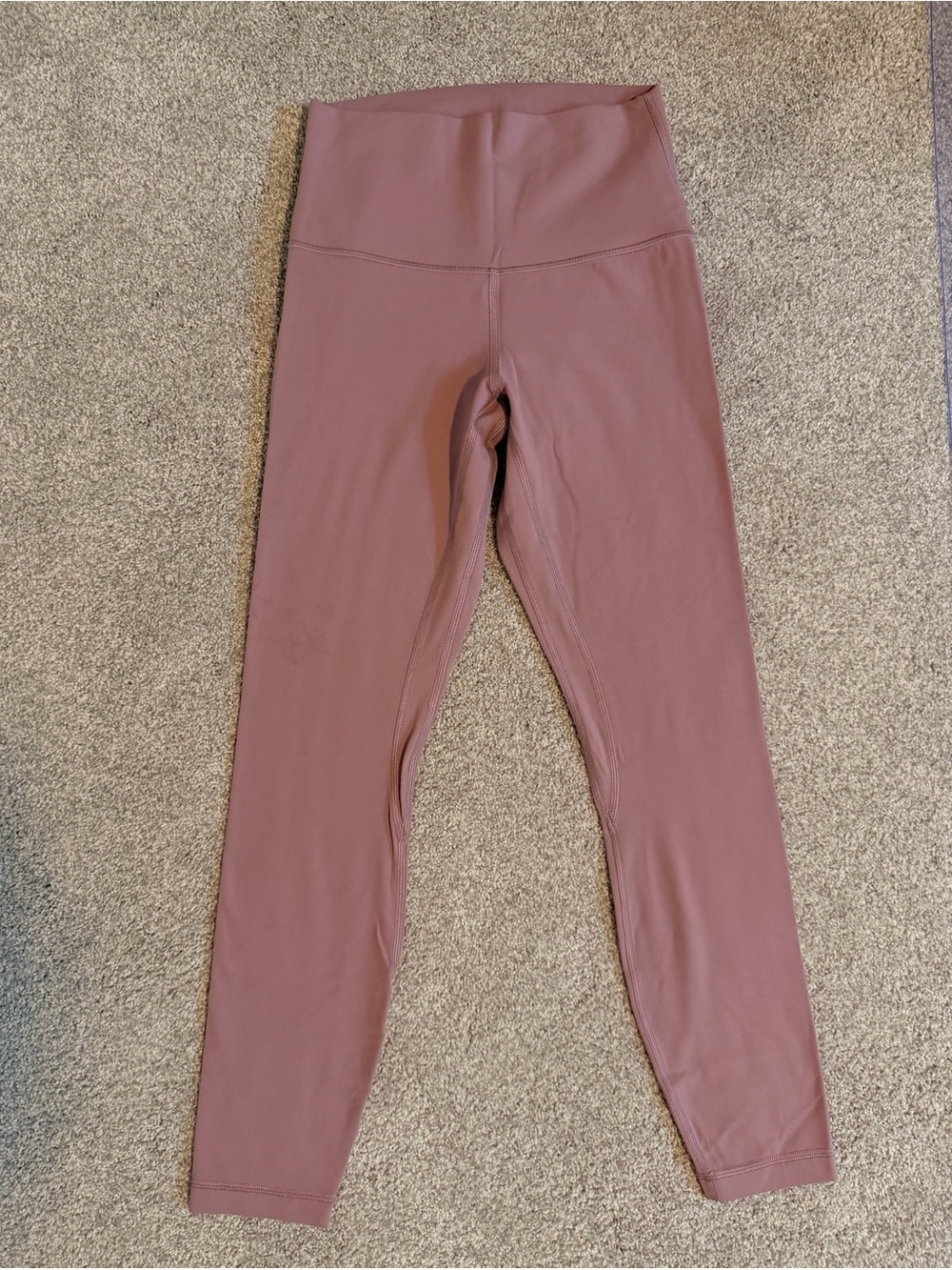 Lululemon High Rise Align Leggings in Lavender/Dusty Pink